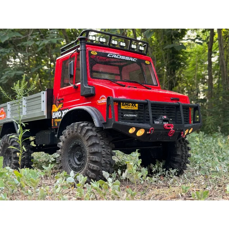 ترقية المصد الأمامي لشاحنة الزاحف Crossrc EMO XX 1/6 Big Dinosaur RC، ملحقات أجزاء الزاحف الصخري حقن النايلون #2