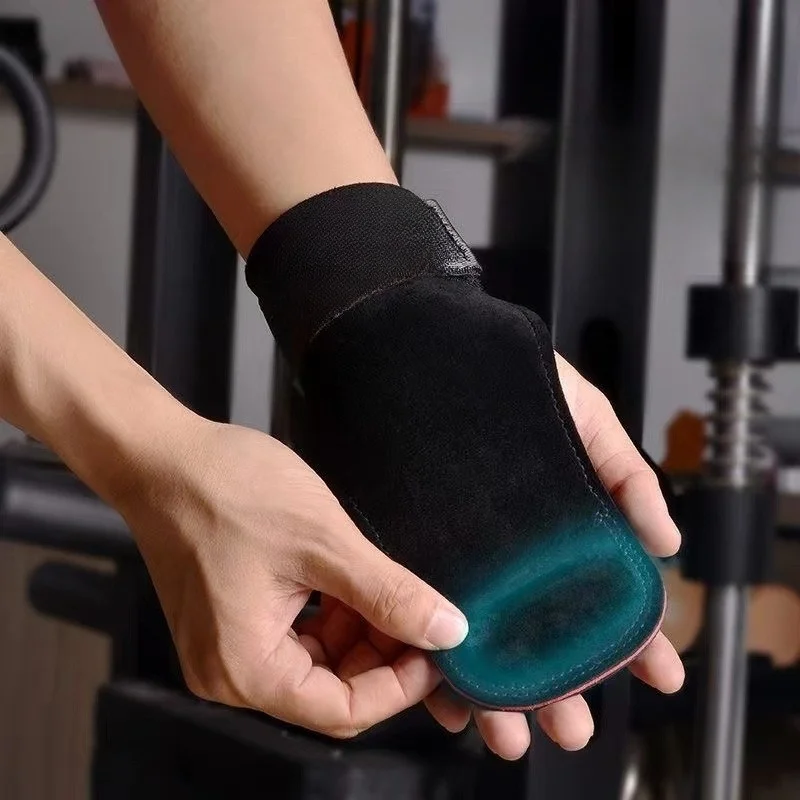 1/2 Stück Gewichtheber-Handgelenkbandagen Fitness-Handgriffe für Krafttraining, Kreuzheben, Klimmzüge, Workout-Assistenz-Handschuhe – Detail 10