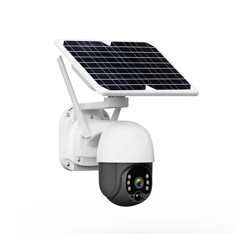 Solar 4G Camera With Sim Card Outdoor Colorful Night Vision Recording Security Solar 3MP CCTV 4G Camera