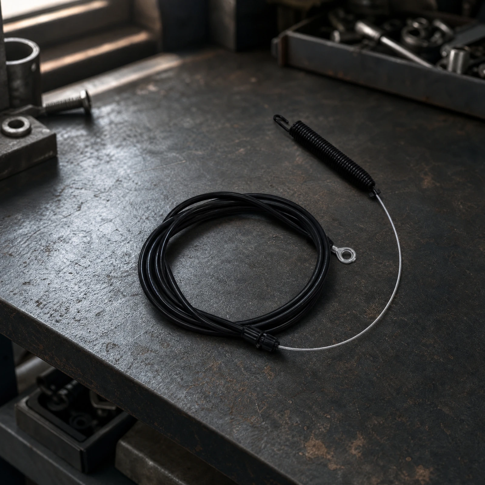 Mower Part Compatible with Brand-X Deck-Engagement Cable for Workshop Servicing