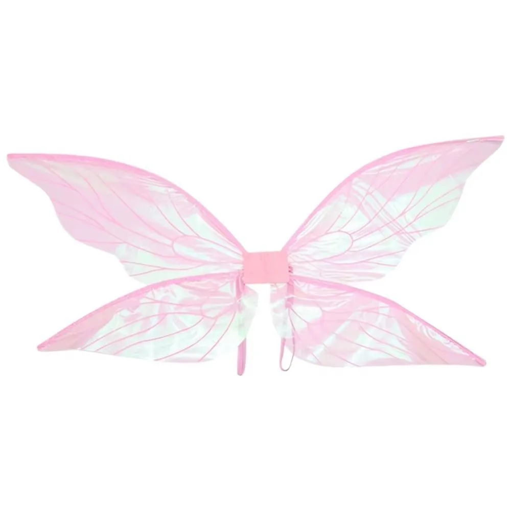 

Durable Cosplay Props Girl Butterfly Wings Organza Multicolor Elf Angel Wing Role Play Sparkle Fairy Wings Party Accessories
