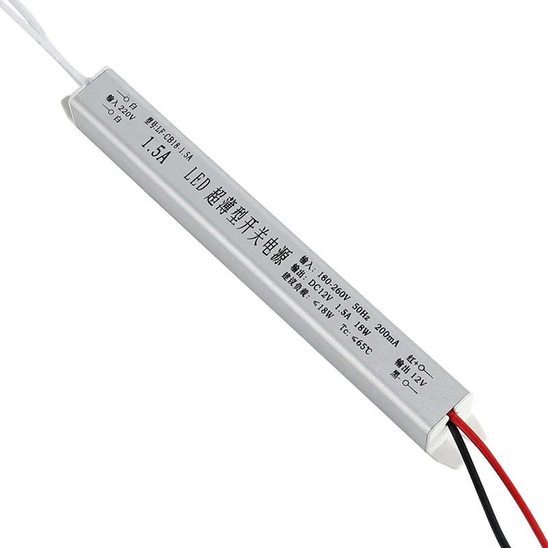 LED Power Supply DC12V/24V 18W 24W 36W 48W 60W 72W Lighting Transformers High Quality LED Driver For LED Strips Light