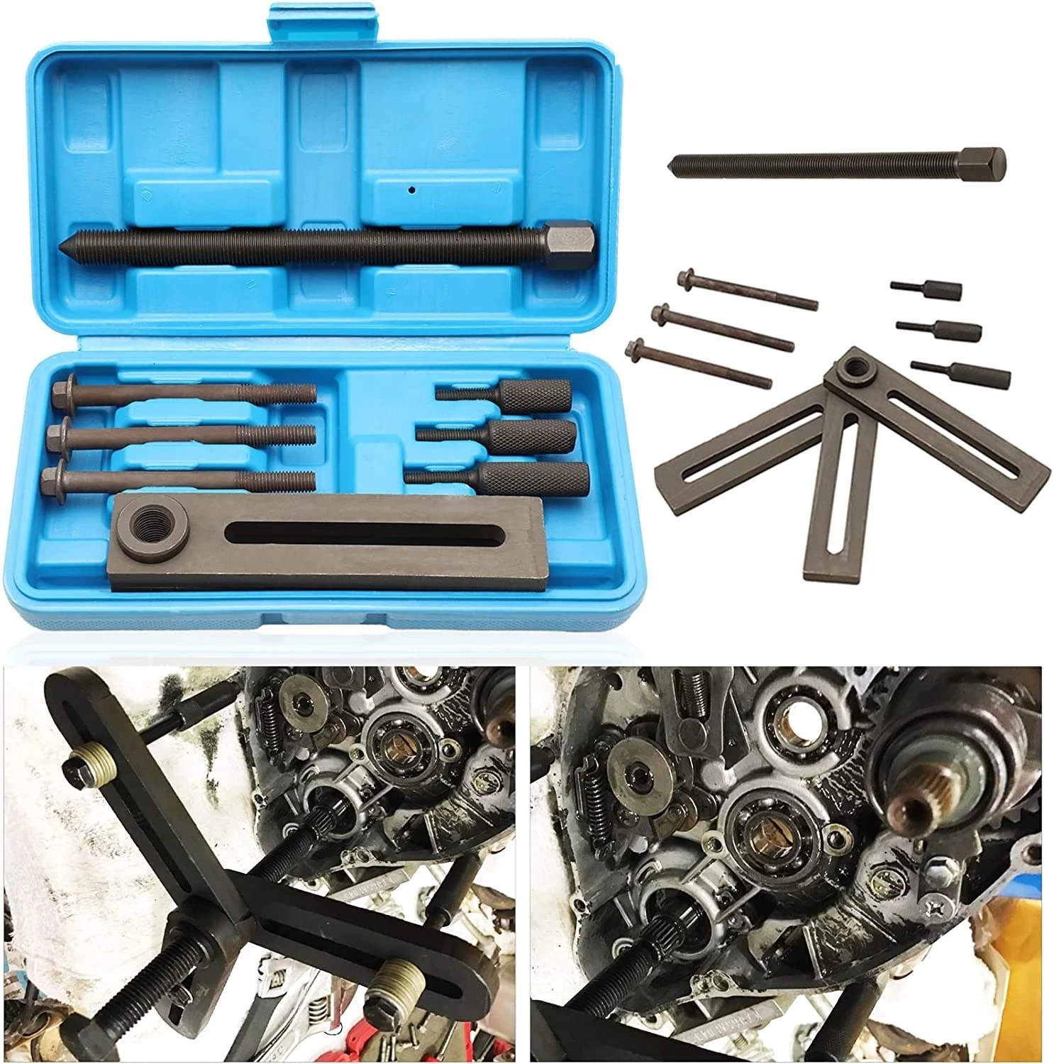 Motorcycle Crankshaft Separator Crankshaft Remover Puller Wrench Tool Gearbox Repair Tools Removal Tool