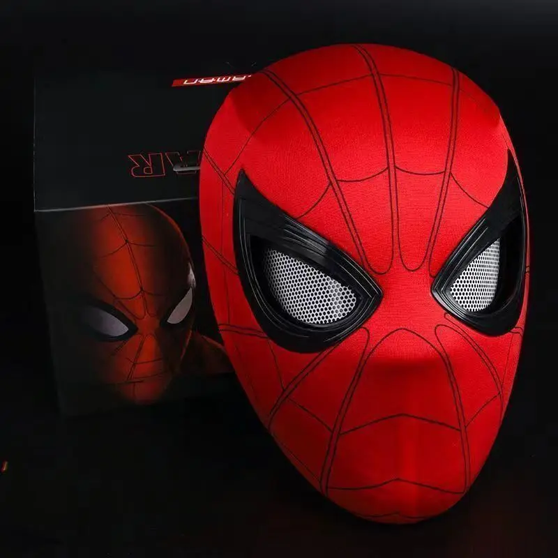 

Tiktok Головной убор «Тот же-паук» с подвижными глазами Ручная мигающая маска Необыкновенная маска для ускорения гера Головной убор