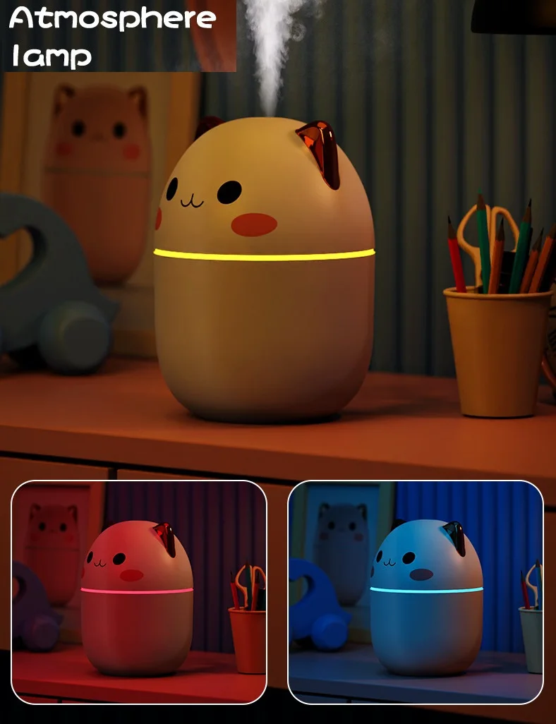 Mini niedlichen Luftbe feuchter ätherisches Öl Luftbe feuchter Home Schlafzimmer Aroma Diffusor Reiniger Parfüm kühlen Nebel Maker Umidificador