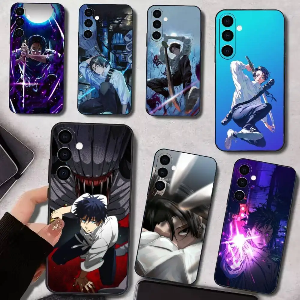 

Anime O-Okkotsu Yuta J-Jujutsu K-Kaisen Phone Case For Samsung Galaxy A73,A72,A71,A70,A53,A52,A51,Others Soft Black Cover