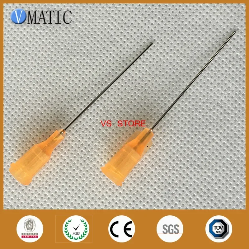 شحن مجاني 100 قطعة 1.5 ''23 جرام Te Premier الغراء السائل الاستغناء إبرة نصائح 1-1/2 بوصة