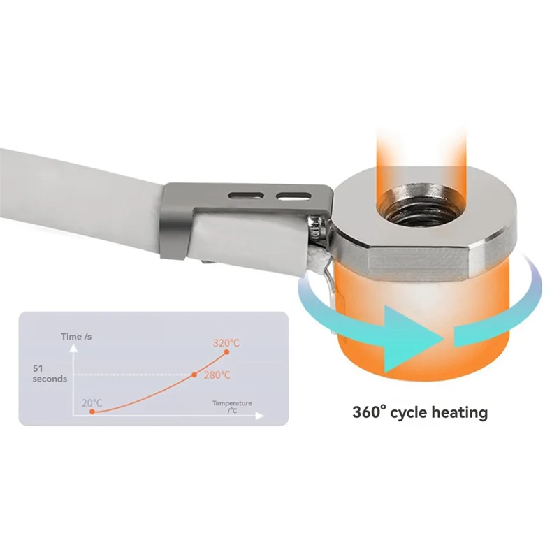 Kit Hotend AC57-V6 para impresora 3D Voron, núcleo calefactor V6, impresión Hotend para piezas de impresora 3D Voron 0,1/0,2/2,4