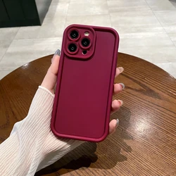 for iPhone 15 14 Pro Max 13 12 11 XR 8 7 Plus SE2 XS Max Full Protective Case Anti Drop Cover