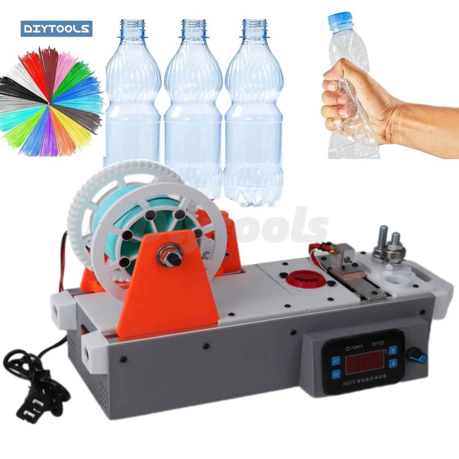 3D Printing Filament Extruder Machine Desktop DIY Kit - Maker Essential Tool for Homemade 3D Printer Consumables