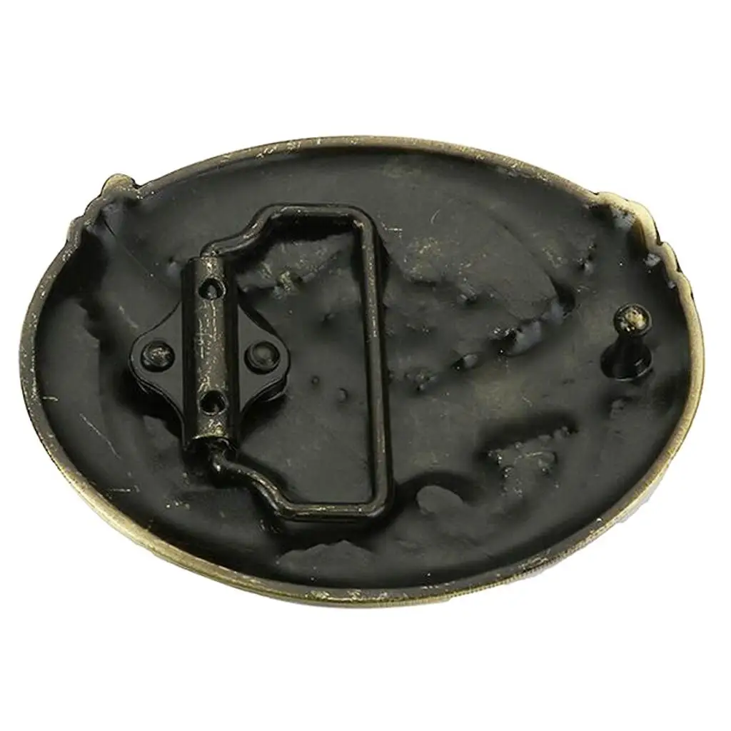 مشبك حزام النسر العتيق، مشبك حزام بيضاوي رعاة البقر الغربي لهدايا الرجال