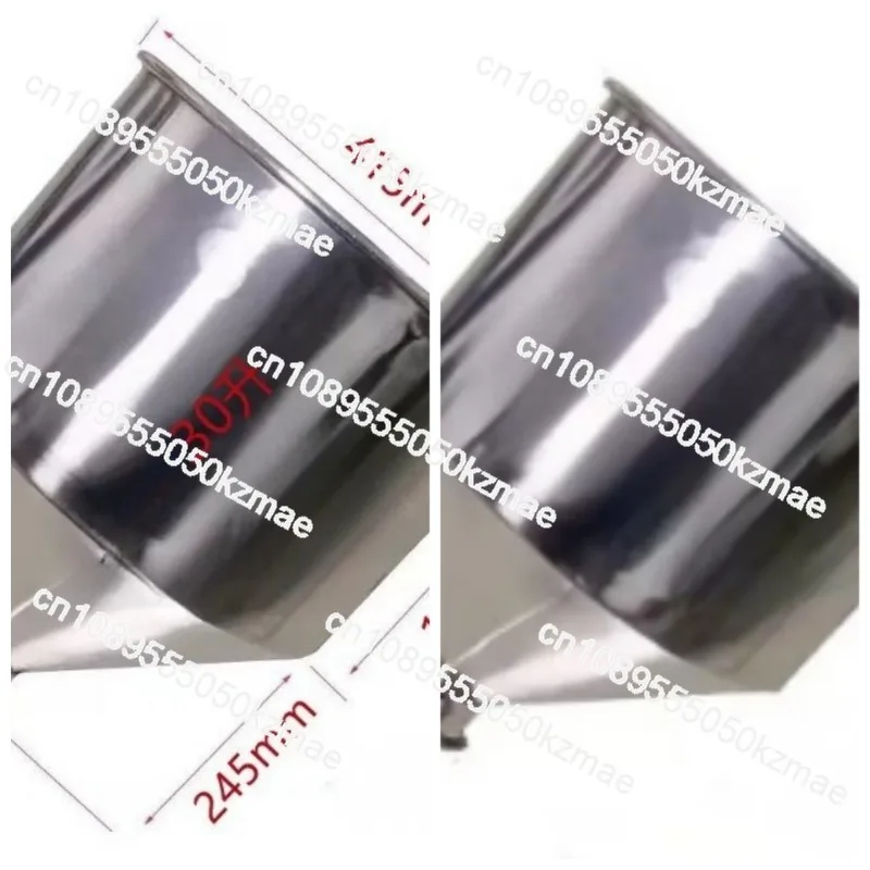 Stainless steel hopper canning machine accessories, feeding cylinder, stainless steel drum canning machine accessories
