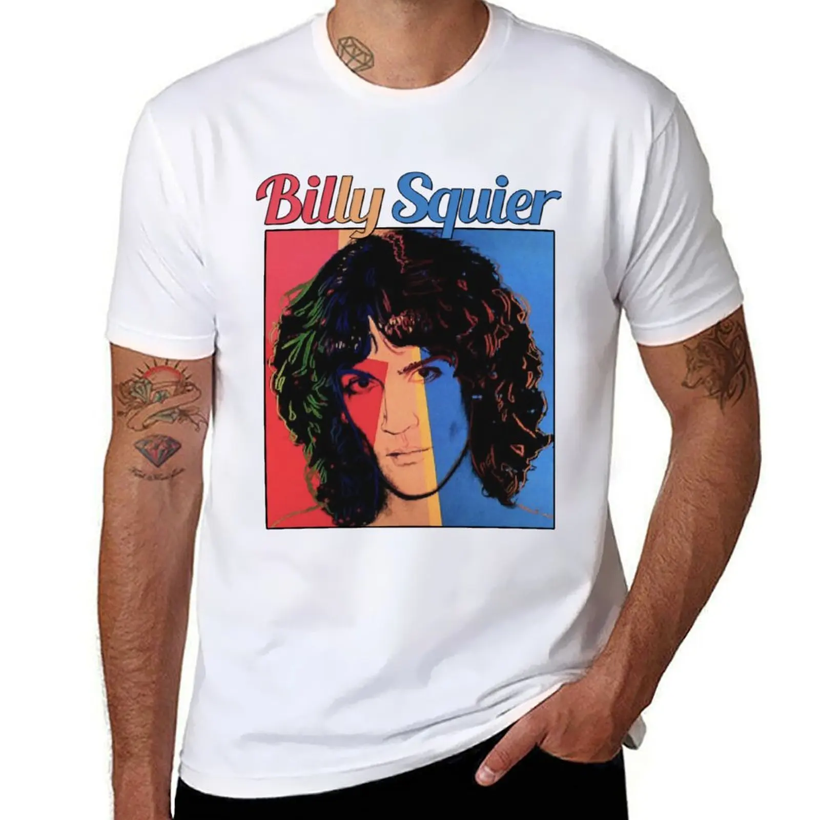 

Billy Squier T-Shirt man t shirt summer t shirts designer T-Shirt