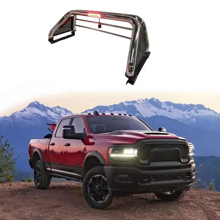 

High Quality Off road Parts Iron Roll Bar Replacement Sport Bar for Ranger Black Roll Bars for Ram 1500