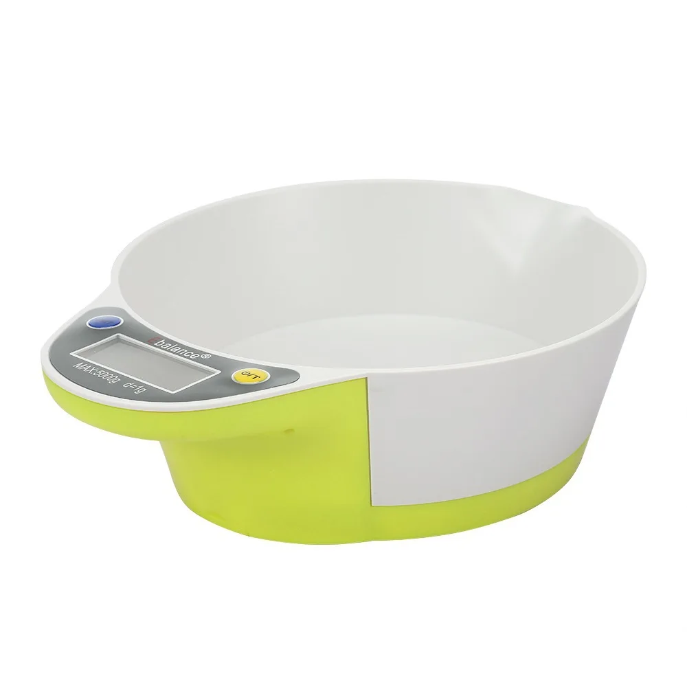 Pet bowl scale household electronic kitchen scale mini bowl scale household integrated bowl scale accessories food LCD Display