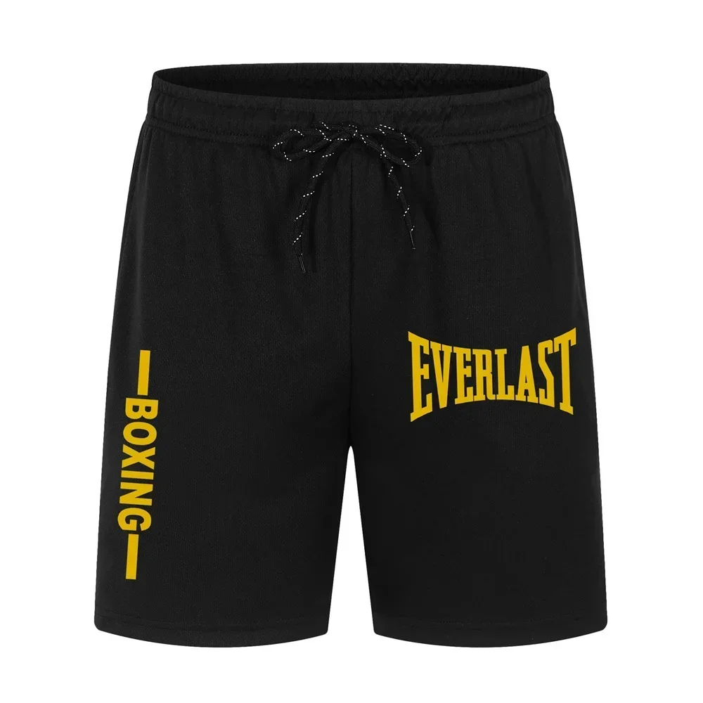 Summer Breathable EVERLAST Shorts Fitness Beach Sports Shorts Men's new  Gym workout Men's quick dry sportswear jogger