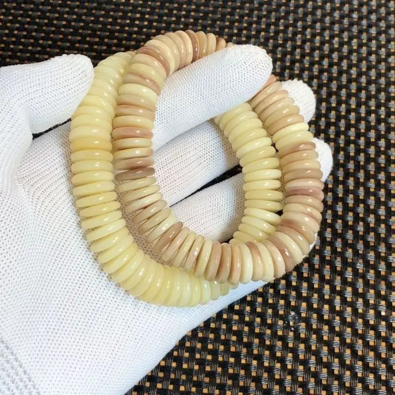 Bone Yellow Translucent-Shaped Ring, Versatile, Simple, Exquisite, Fashionable, Candy-Colored, And Elegant