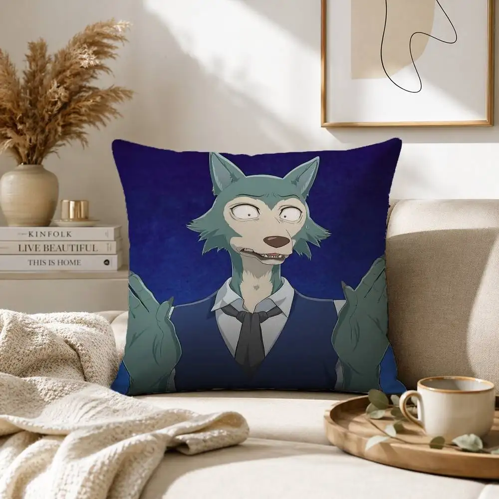 BEASTARS Final-S Anime Pillow Case for Sofa Living Room Home office Decor Protective Cover