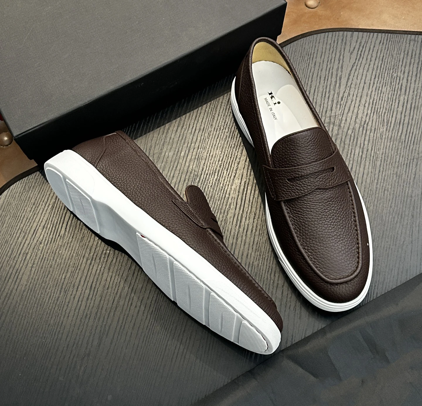 

OECHSLI Shoes Cowhide 2026 New genuine leather business casual high quality outdoors comfort Men European big size 38-47