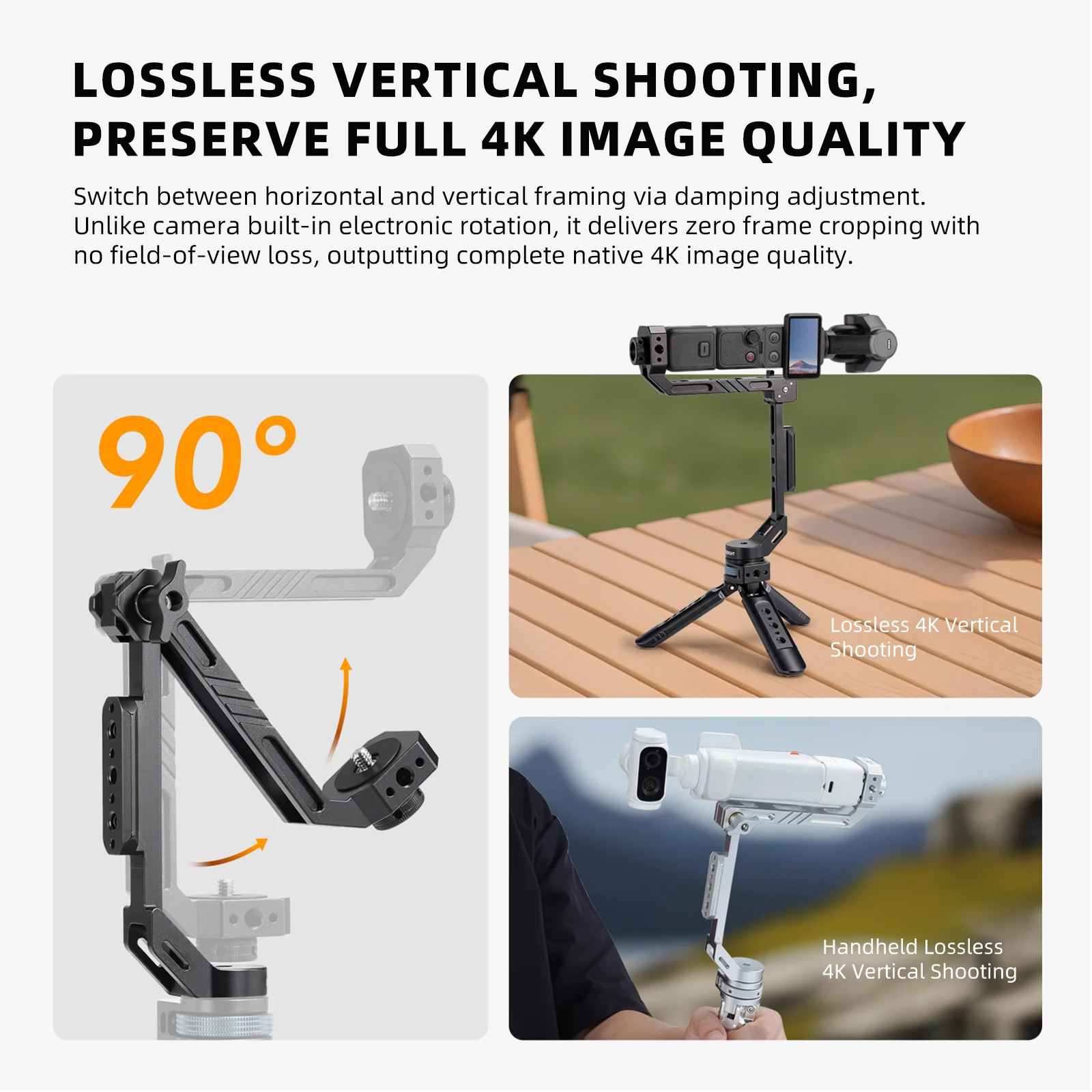 Trépied vertical en aluminium - Auto Tracking Tripod avis et prix