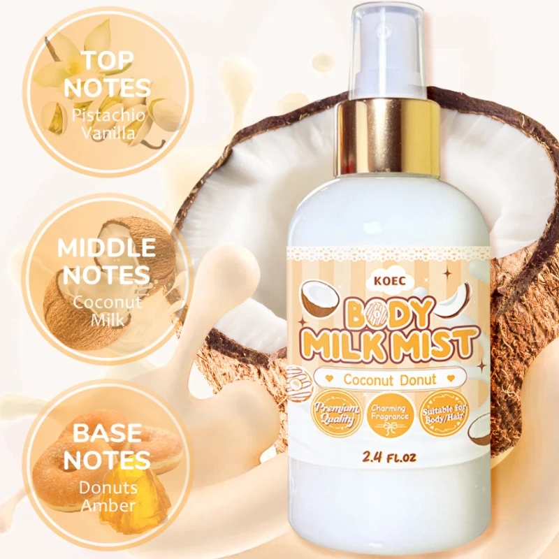 Coconut Vanilla Alcohol-free Perfume Cream Vanilla Coconut Sandalwood Powder Pepper Fresh Niche Fragrance Ball Women's Perfume view 4