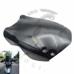 F650GS Front Windshield WindScreen Wind Screen Shield Airflow Deflectors For BMW F 650 GS F 650GS F650 GS 2004 - 2007 2005 2006