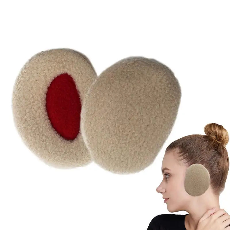 Thickened Bandless Earmuffs Winter Warm Fleece Earmuffs Women Ear Covers Men Sports Windproof Headphones Children Accessories