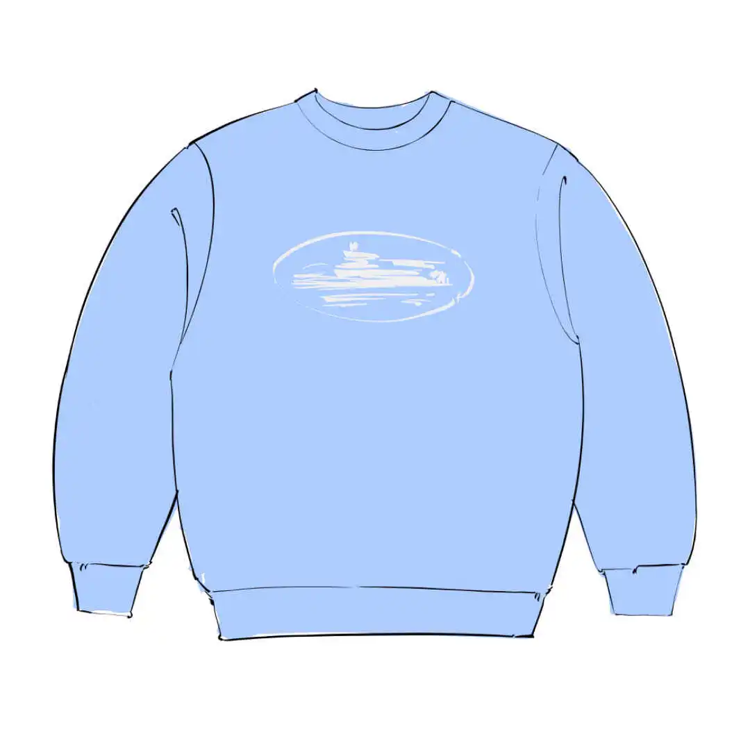 Crtz Alcatraz Crewneck Boat Crew Neck Hoodie