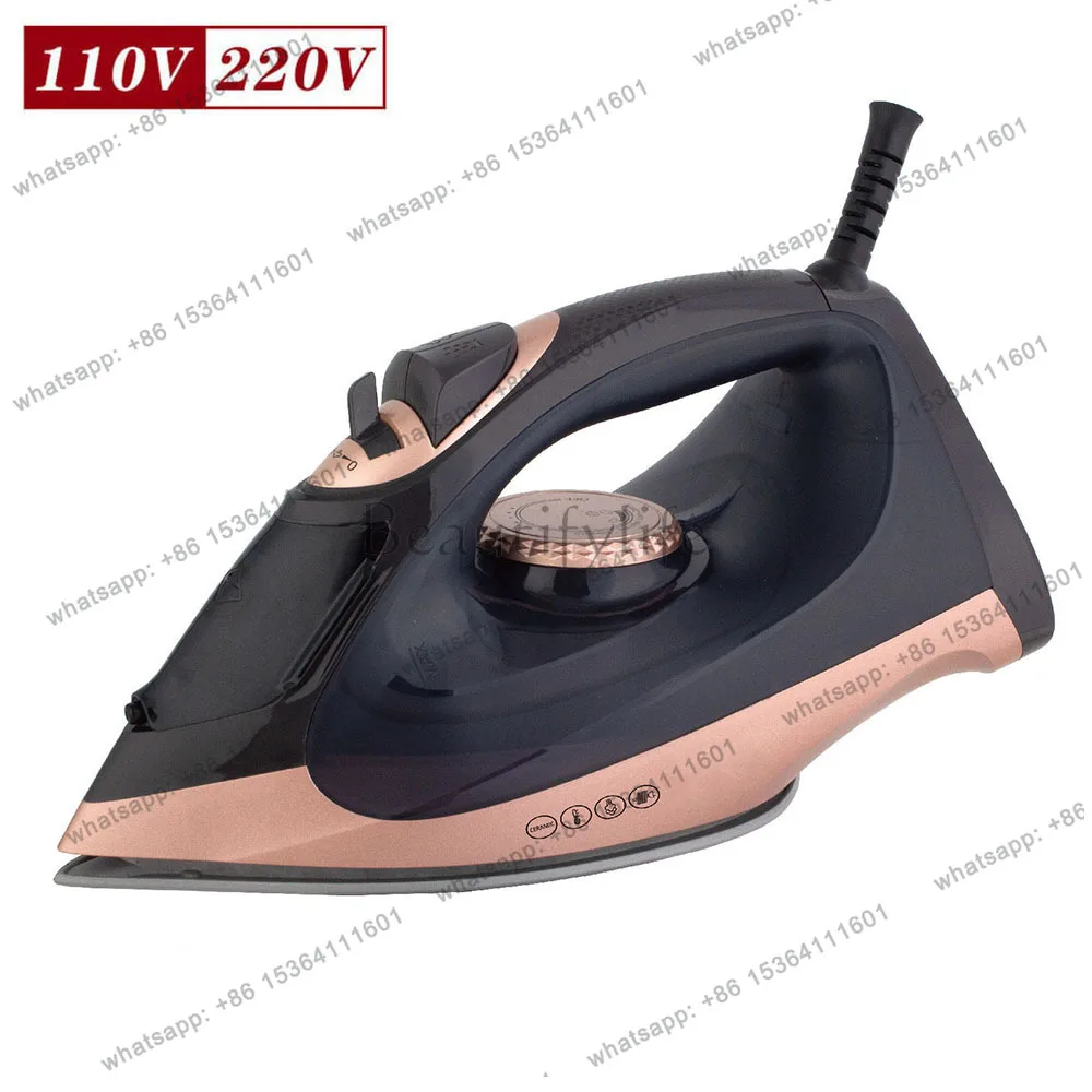 Home American and European standard electric iron, steam iron, handheld flat-bottom electric iron