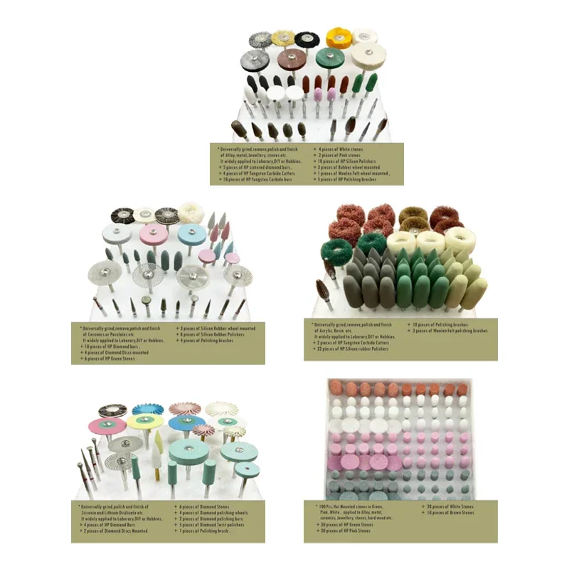 

Стоматологический набор HP для шлифовки или полировки керамики/фарфора, силиконовые полировочные насадки, инструмент для стоматологов