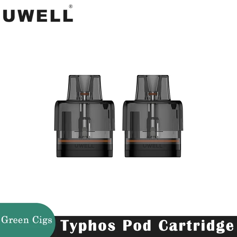 Uwell Typhos Pod 6 0.3ohm 0.3/0.6/0.8ohm MTL RDL Typhos Pod Kit pod system for pod systems - related product image