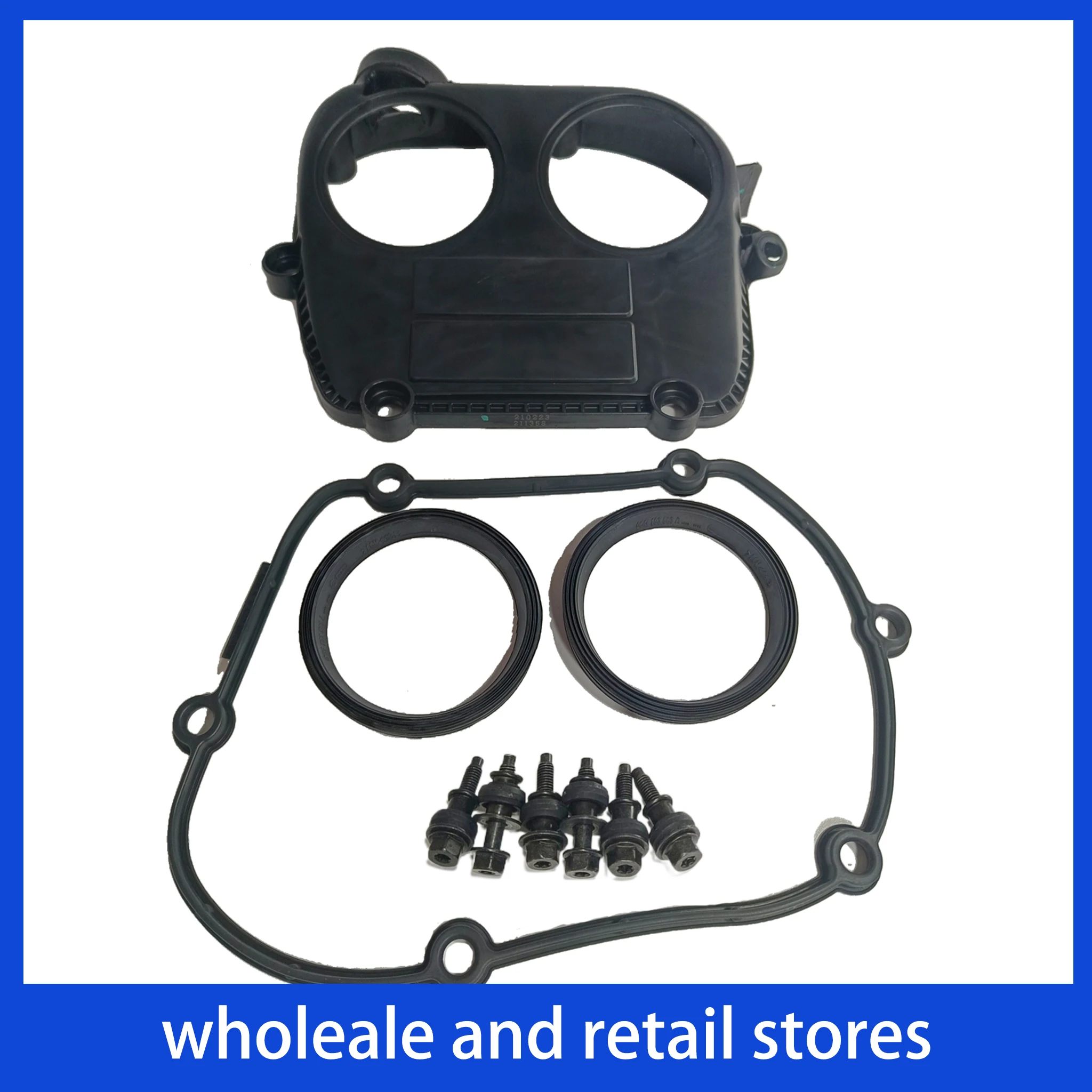 For Audi VW EA888 Timing Cover Plastic 06K103269F/D 06K103483 06J103831 Compatible with A1 Q2 Q3 Q5 Q7 Q8 - New Condition