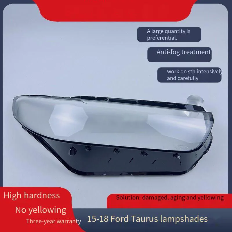 

PC Material Headlight Shell Cover for Ford Taurus 15-18, Transparent Lens Cover, Driver and Passenger Side Compatible