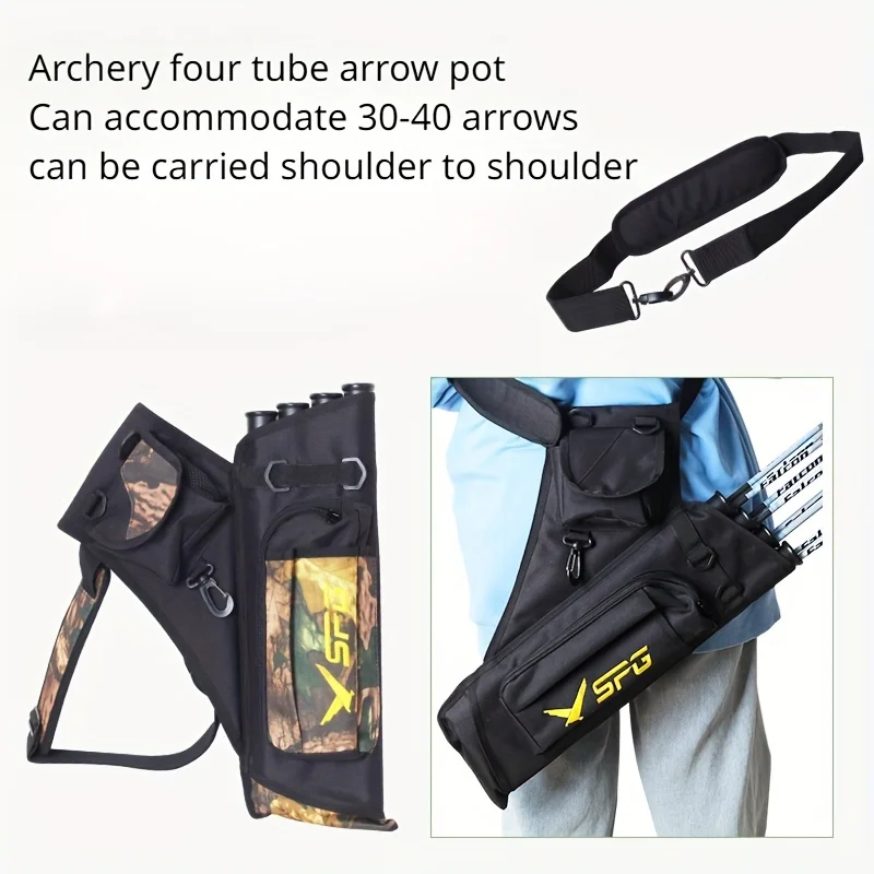 

FANDAO Spg Four-Tube Quiver Bow And Arrow Archery Outdoor Quiver Quiver Box Compound Recurve Bow Portable Quiver Matthews Quiver