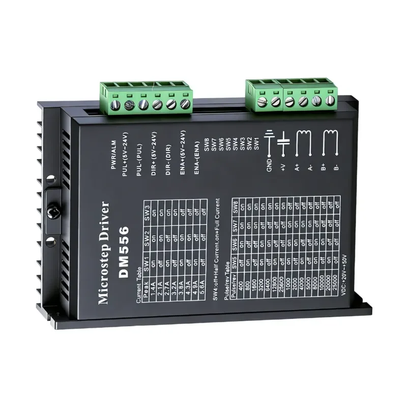 for DM556 Driver 57 86 Two Phase Open Loop Stepper Motor Digital Signal Output Controller Marking Customization