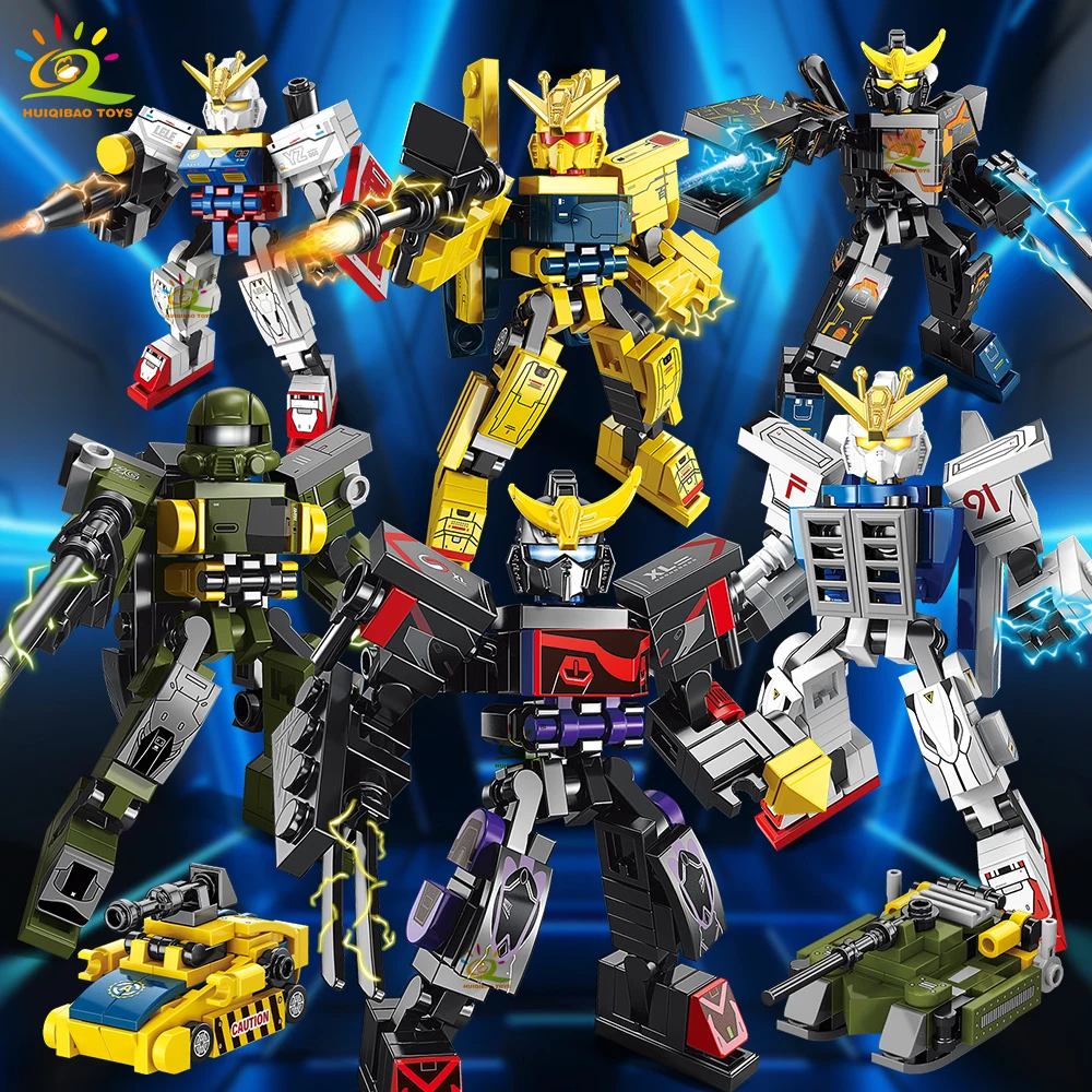 Kids Toys 2 Year Old - HUIQIBAO Zestaw Klocków Transformujących się w