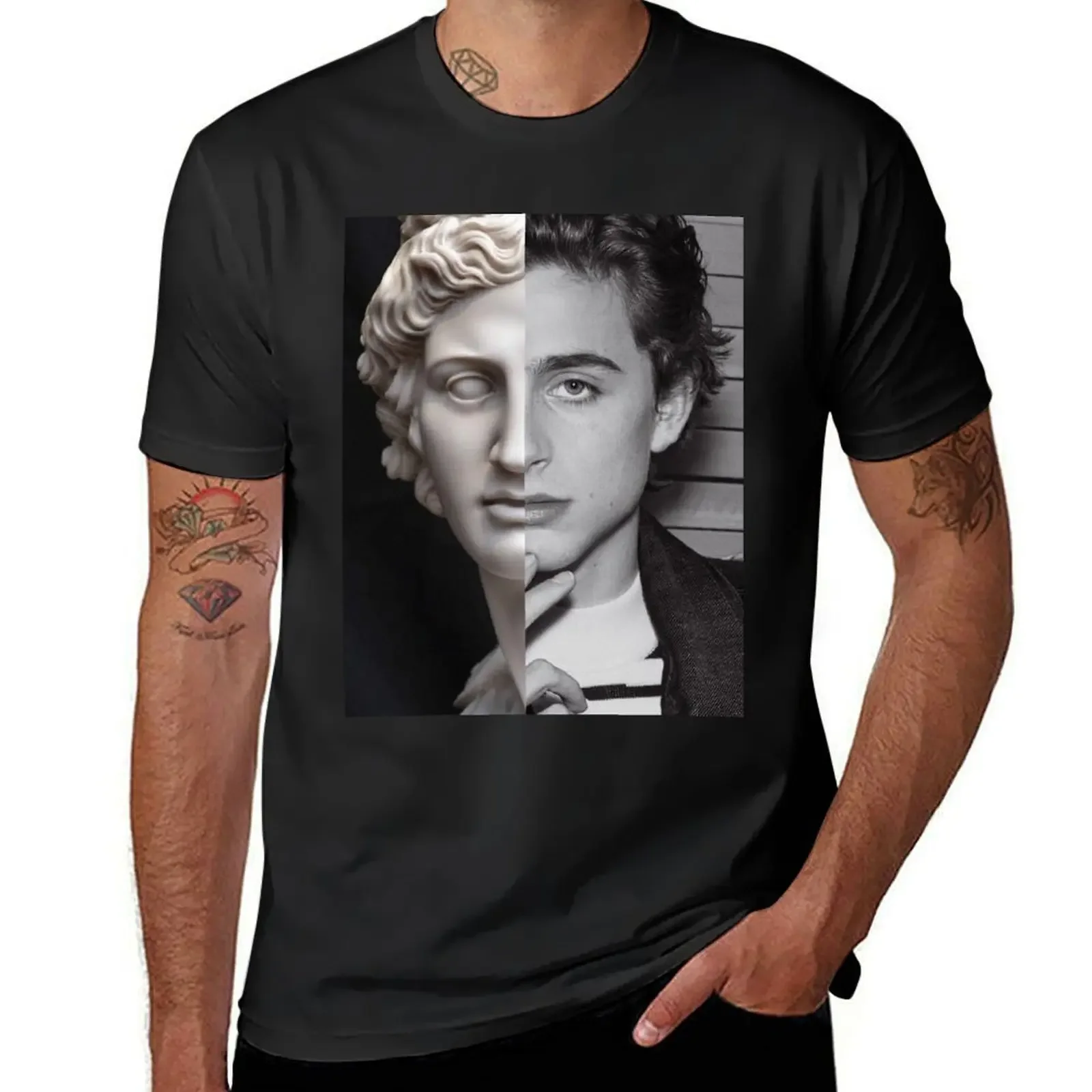 Timothée Chalamet - Masterpiece T-Shirt korean fashion cheap stuff Men's t-shirt