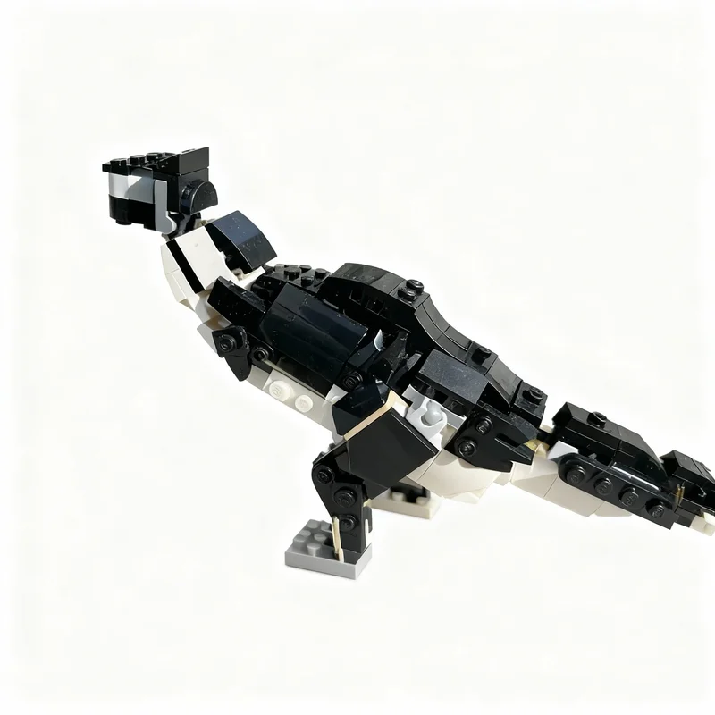 140pcs MOC Creator Creator 3-in-1 Majungasaurus Crenatissimus 1 32 Scale Model Building Blocks Christmas Gift Architecture Toys