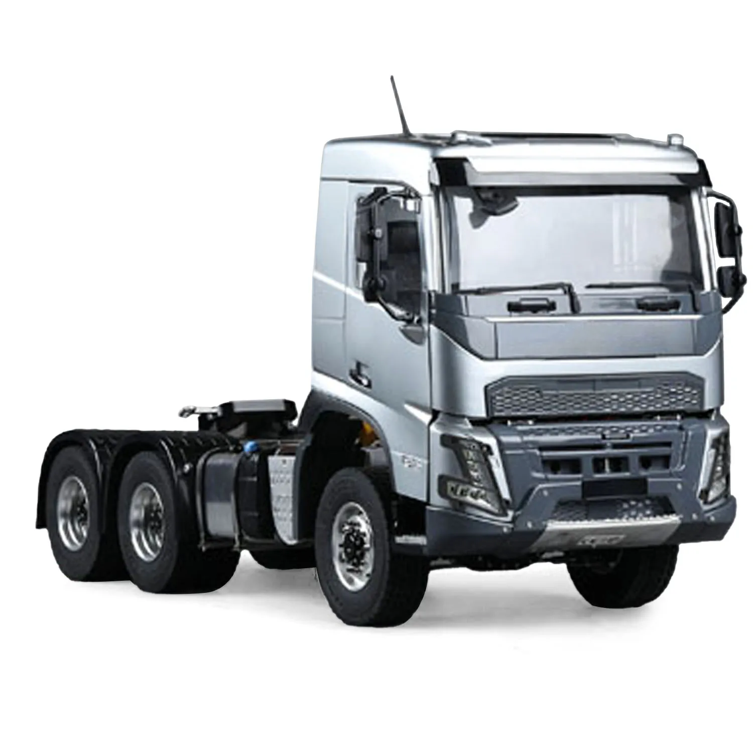 รถบรรทุกแทรกเตอร์บังคับวิทยุ 1/14 Double E 6*6 FMX 2 สปีด แชสซีโลหะ รางล็อคเพลา ระบบเสียง รถจำลองบังคับวิทยุสำหรับเด็กผู้ชาย