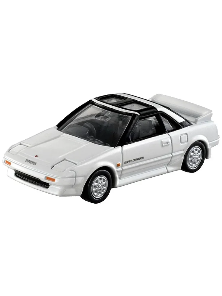 TAKARA TOMY Simulationslegierungsdruckgussautomodell Flaggschiff Black Box TP40 Toyota MR2 Sportwagen, ein Weihnachtsgeschenk für Kinder.