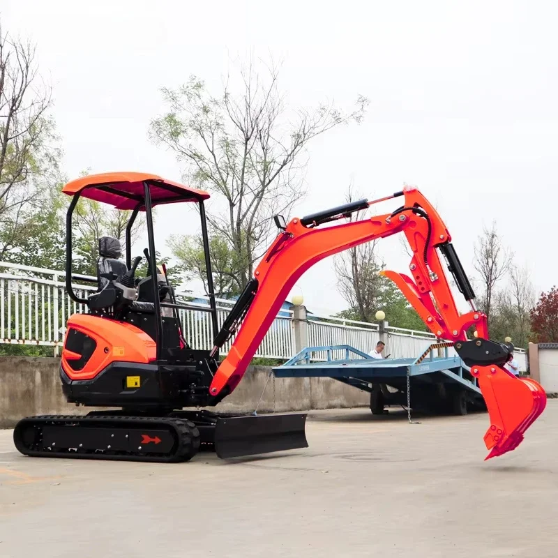 Micro escavatore idraulico dell'ingegneria agricola della mini escavatore della macchina dell'escavatore del piccolo motore Kubota da 2,5 tonnellate con CE EPA