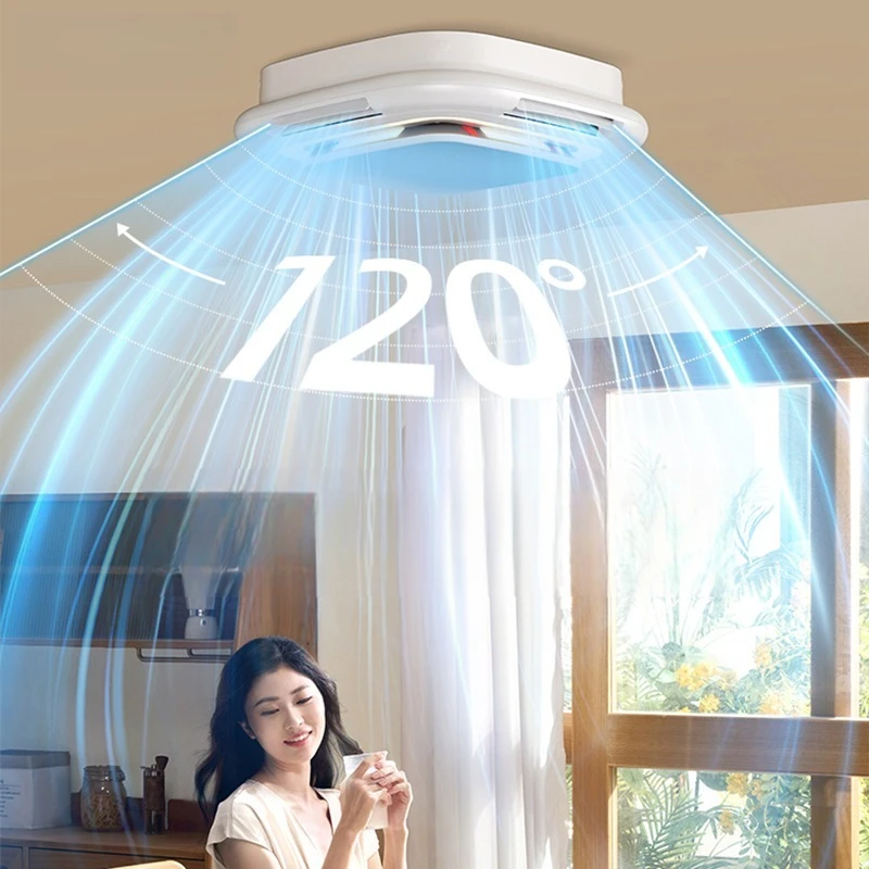 

2026 Artpad Leafless Ceiling Fan With Light Bladeless Fan Light Full Spectrum Eye Care Bedroom Ceiling Light Invisible Dining