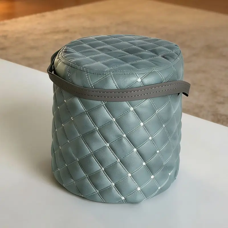 

Technology cloth bucket stool, home shoe changing stool, fabric sofa stool, footstool, small board stool, portable stool