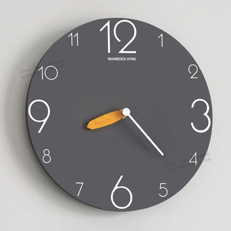 Minimalism Silence Wall Clocks Decoration Fitment Home Decor Fashion Modern Wall Clocks Living Room Wandklok In De Woonkamer