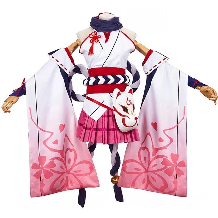 

Anime Honkai Impact 3 Yae Sakura Uniform Cosplay Costume For Women Honkai Impact 3 Cosplay Costume