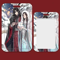 Tian Guan Ci Fu Xie Lian Hua Cheng ID Card Holders Business Credit Card Holder Heaven Official's Blessing plastic Card Case gift
