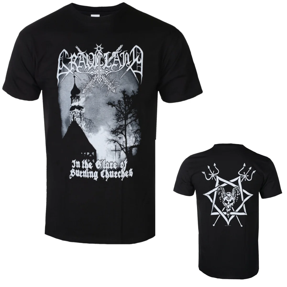 Graveland Graphic Cotton T-shirt Unisex Summer Short Sleeve Fashion Brand Tee Luxury Casual Vintage Tees