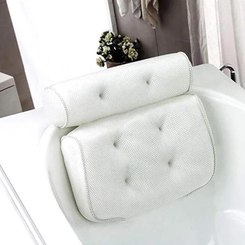 

Bath Pillow Non Slip Suction Cups Bathtub Pillow for Your Head & Neck