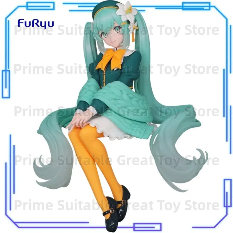 【在庫あり】フリュー-ヌードルストッパー-初音ミク-リリーフラワーフェアリーver-14cm-アニメモデルフィギュア-おもちゃ-クリスマスギフト＆コレクション