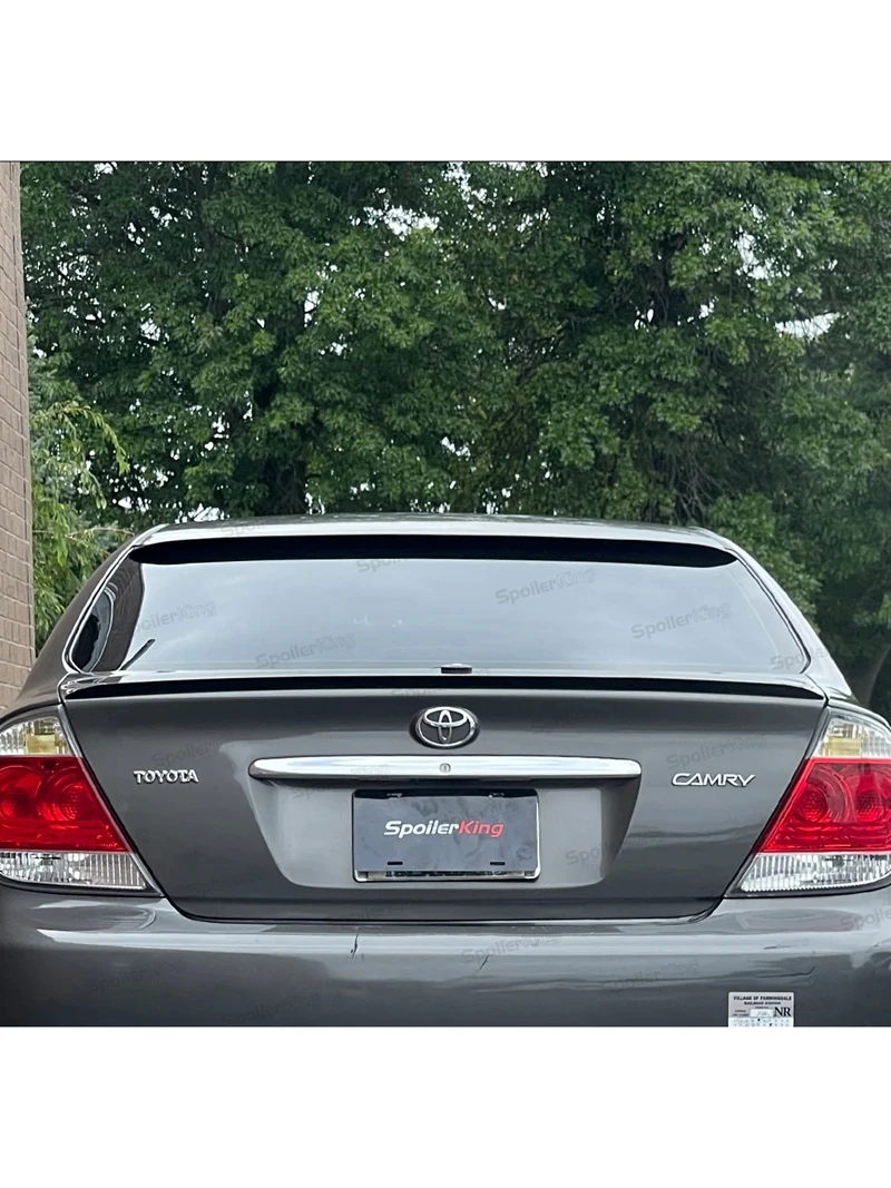 سبويلر سقف تويوتا كامري 2003 2004 2005 مادة ABS عالية الجودة ملحقات جناح السيارة الخلفي طقم الجسم